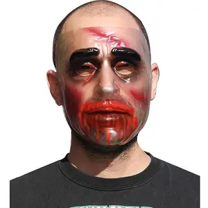IMC Toys Masque Halloween homme transparent - Marque - Modèle - Noir et Rouge - Blanc - Adulte - Garçon