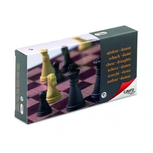 Cayro - Dames-Échecs, Jeu De Voyage Magnétique, 2 Joueurs (450) pas cher