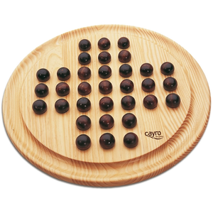 Jeu de table en bois Cayro Solitaire Eco TU pas cher