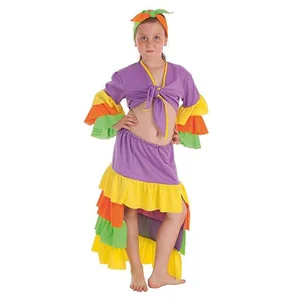 Comparateur de prix : Creaciones Llopis Déguisement - Disfrazzes - Danseuse de Rumba - Fille - Chemise, Jupe et Mouchoir