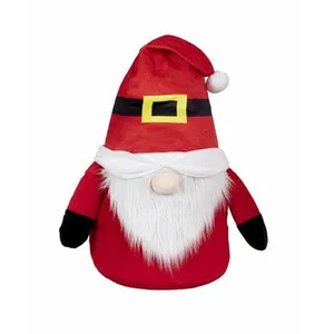BIGBUY FUN Jouet Peluche Père Noël 60 cm TU pas cher