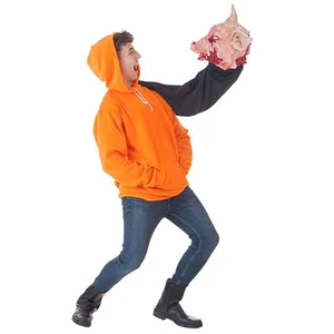 Comparateur de prix : Creaciones Llopis Costume pour adultes Halloween Pig Sudadera Orange (2 pièces) 