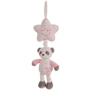 Creaciones Llopis Boîte à Musique étoile Bébé Panda 35 Cm