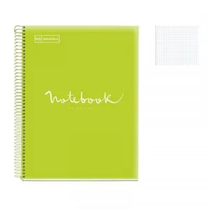 Miquelrius Cahier - A4 (21x29,7cm) - Petits carreaux - 120 pages - couverture en ... pas cher