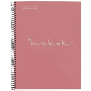 MAUL Cahier - MIQUEL RIUS - A4 - 80 pages perforées - Petits carreaux - Rose pas cher