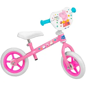 Comparateur de prix : Toimsa Draisienne à 2 roues Peppa Pig 10 pouces Fille Rose