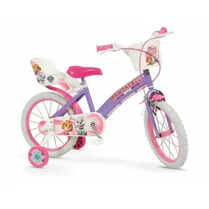 Comparateur de prix : Vélo 16"" - TOIMSA - Paw Patrol - Rose - Siège réglable - Pour filles 3-6 ans