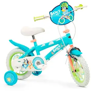 Comparateur de prix : TOIMSA Bicicleta 12" En71 Bluey (3/5 Años) Vélo Unisexe pour Enfants, Multicolore, Estandar