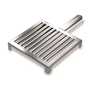 DON HIERRO Grille barbecue en acier inoxydable pour cuisson de viande, abrásameVendu paramazon