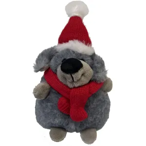 Enesco Petite Peluche Boule Chien Décoration De Sapin 11 Cm pas cher