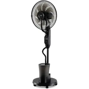 Comparateur de prix : Ventilateur sur pied Ufesa Mist Fan Nevada+ avec télécommande, noir