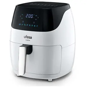 Friteuse UFESA SANS HUILE 5L BLANC CONTRÔLE TACTILE NUMÉRIQUE pas cher