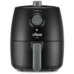 Friteuse à air mécanique Ufesa Duet 1200W 2 litres pas cher