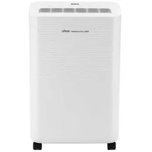Comparateur de prix : Déshumidificateur Ufesa Wellness Dry 2000 12L/jour 280W pour pièces jusqu'à 40m2 blanc