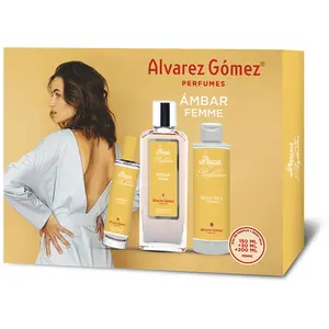 Set de Parfum Femme Alvarez Gomez Ambar 3 Pièces pas cher