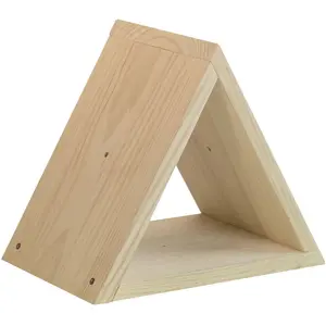 Astigarraga - Casier à bouteilles triangulaire en pin Prisma pas cher