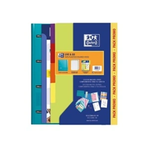 Oxford Classeur Europeanbinder Live & Go A4+ avec recharge et intercal... pas cher