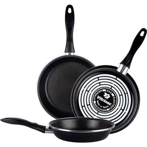 Magefesa VITRINOR V Black - Set de poêles 20/24/28cm pas cher