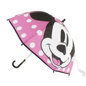 Cerdá - Paraguas Niña Minnie Mouse de Color Rosa - Licencia Oficial Disney pas cher
