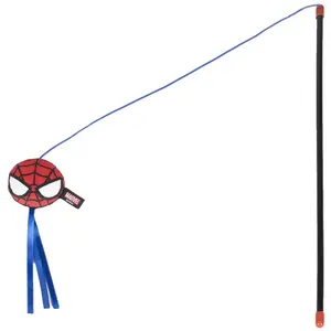 Cerdá Baguette pour chat - For Fan Pets - Spiderman - Tissu doux - 55x6.5x3 cm - Jouet interactifVendu parrue-du-commerce