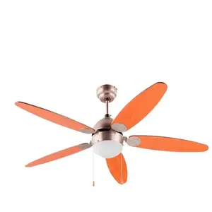 Comparateur de prix : Grupo FM Ventilateur de plafond chauffant Fm avec lumière LED 60W marron