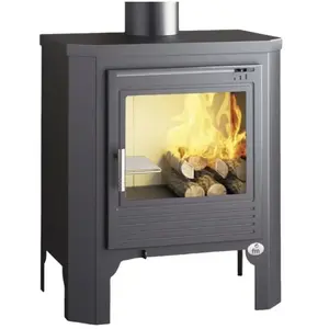 FM Biomasa Fm Calefaccion - Poele a bois en acier - couleur noir - Made in SpainVendu paramazon
