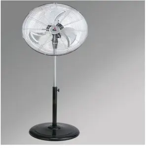 fm-calefaccion Fm Heating FP-45 Ventilateur sur pied 90W Noir/Chrome pas cher