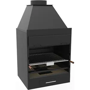 Comparateur de prix : Fm Calefaccion - Barbecue charbon bois fm BF-60 à poser ou à encastrer