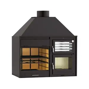 Comparateur de prix : FM Calefaccion FM - Barbecue charbon bois fusion 160 avec four