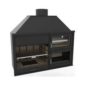 Comparateur de prix : FM CALEFACCION Barbecue bbq de 90 cm et Four avec plateau de 60 cm
