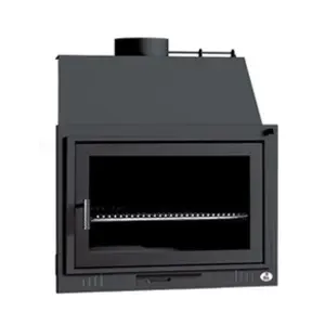 Fm Calefaccion - Barbecue bbq foyer à bois 80 cm - Porte en fonteVendu pardarty