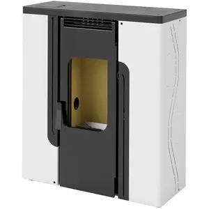 Fm Calefaccion - fm Poêle à granulés de couloir BP-402 12kW blanc (can... pas cher
