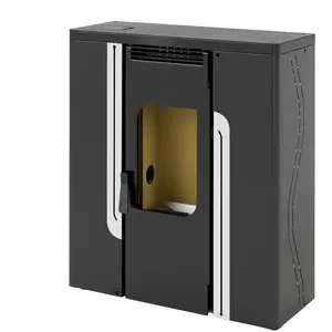 Fm Calefaccion - fm Poêle à granulés de couloir BP-402 12kW noir (cana... pas cher