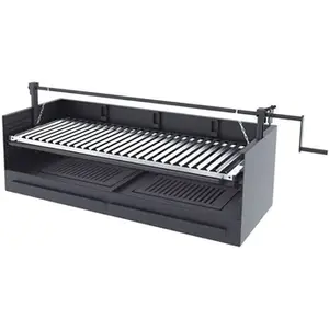 Comparateur de prix : FM CALEFACCION Barbecue charbon de bois 100 cm avec élevateur