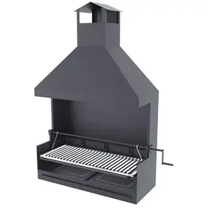 Comparateur de prix : Fm Calefaccion - Barbecue argentin bois et charbon fm BVE-102 100cm gr...