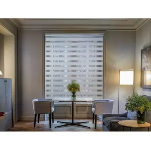 Easydeco Store Enrouleur Jour et Nuit - Blanc (90_x_175_cm) pas cher