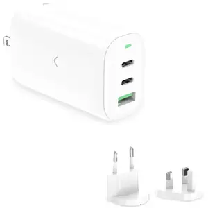 Ksix Chargeur Mural Usb-a Et Usb-c Travel 60w pas cher