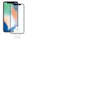 PALADONE Film Protecteur en Verre Trempé pour Téléphone Portable Iphone Xr KSIX 2.5D Noir pas cher