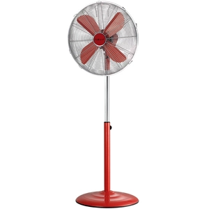 Nevir NVR-VPM40 Ventilateur Sur Pied Métallique 40Cm Rouge pas cher