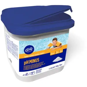Comparateur de prix : GRE Granule regulateur de pH - 5 Kg - Pour baisser le pH