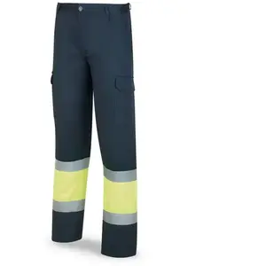MARCA Marque-PFY 388/A54 Pantalon Haute Visibilité Jaune/Bleu 54 pas cher