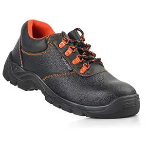 EDM S.Of Chaussures De Securite Cuir Noir S3 Src Taille 38 Cuir Noir pas cher