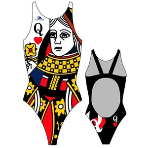 Turbo Maillot De Bain Queen Of Hearts XL pas cher