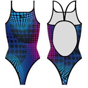 Comparateur de prix : Maillot de bain de natation Turbo Walnut bretelles fines bleu marine femme - L