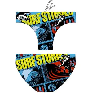 Turbo Surf Stories Swimming Brief Multicolore L Homme pas cher