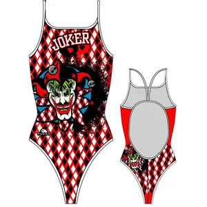 Maillot de bain de natation Turbo Crazy Joker bretelles fines femme - XL pas cher