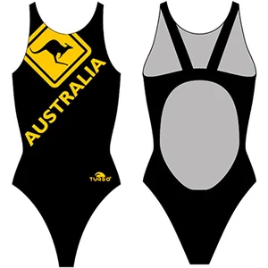 Turbo Australia Kangaroo Signal Pro Resist Swimsuit Noir 3XL Femme pas cher