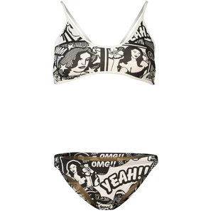 Maillot 2 pièces Turbo Yeah Comic pour femme - L pas cher