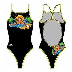Turbo Santa Barbara Swimsuit Noir 5XL Femme pas cher