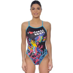 Turbo Maillot De Bain Coral Reeps M pas cher